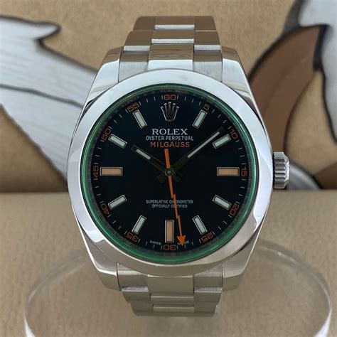 milgauss rolex vetro verde ref 16233 2018|Rolex Milgauss Vetro Verde .